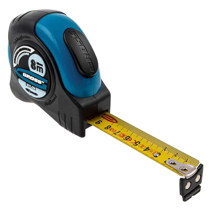 Cinta de Agrimensor Gross - cinta métrica schlagfest - 8 m x 25 mm