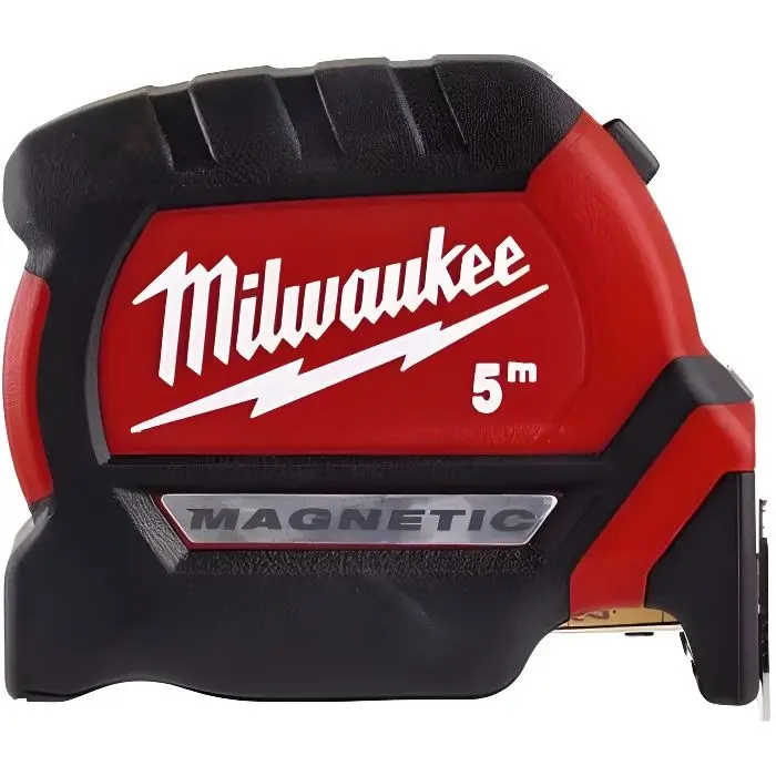 Cinta métrica milwaukee 5m - magnética 27mm - nailon - medición de longitud