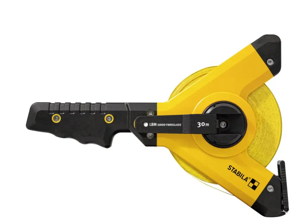 Cinta Métrica Stabila 196622 - Cinta métrica abierta Stabila Serie LBM1000 de 30 m. (cinta de fibra de vidrio)
