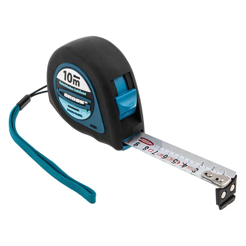 Gross - cinta métrica ergonomisch - 10 m x 25 mm con Certificación de Calidad