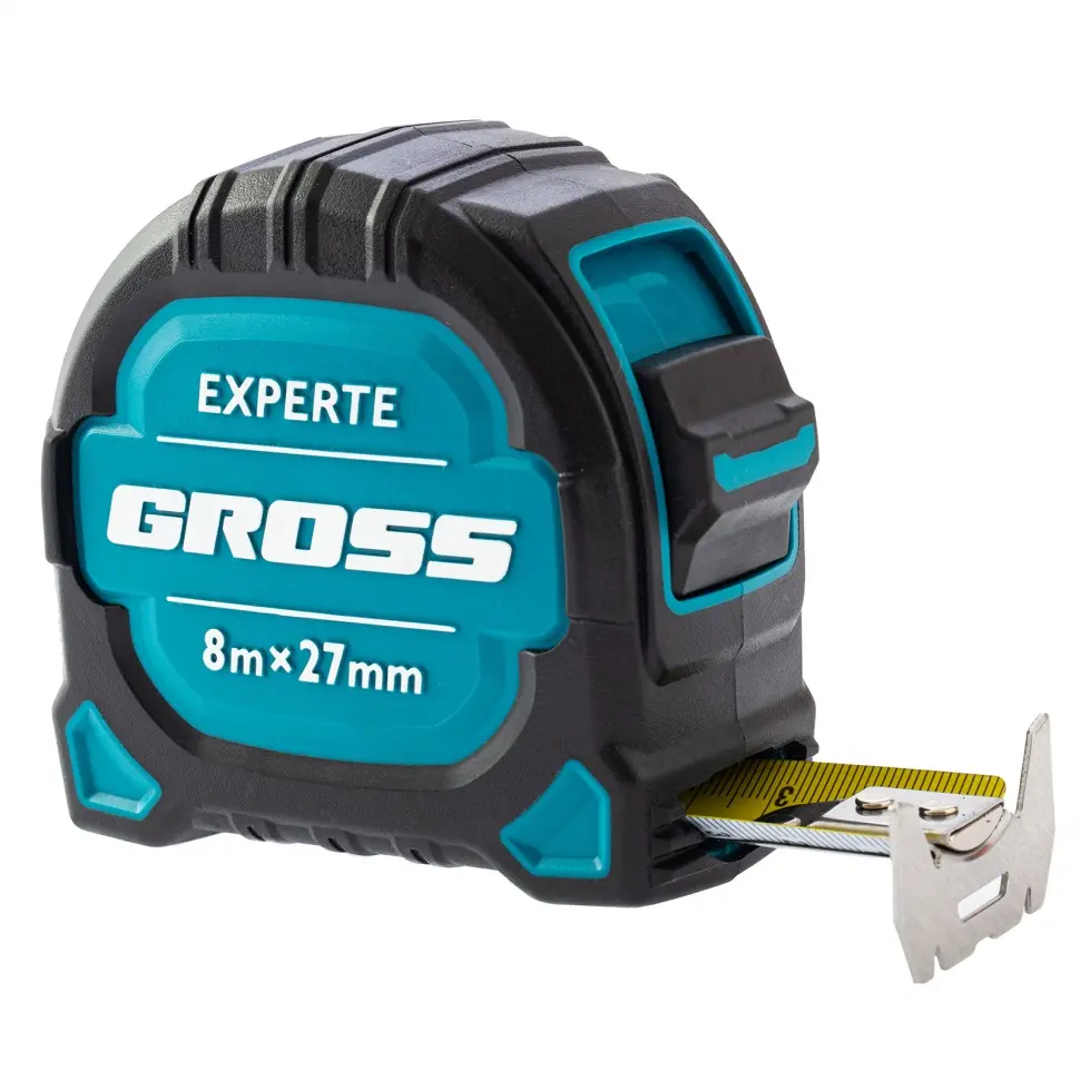 Gross - cinta métrica experte - 8m x 27mm con Bloqueo Automático