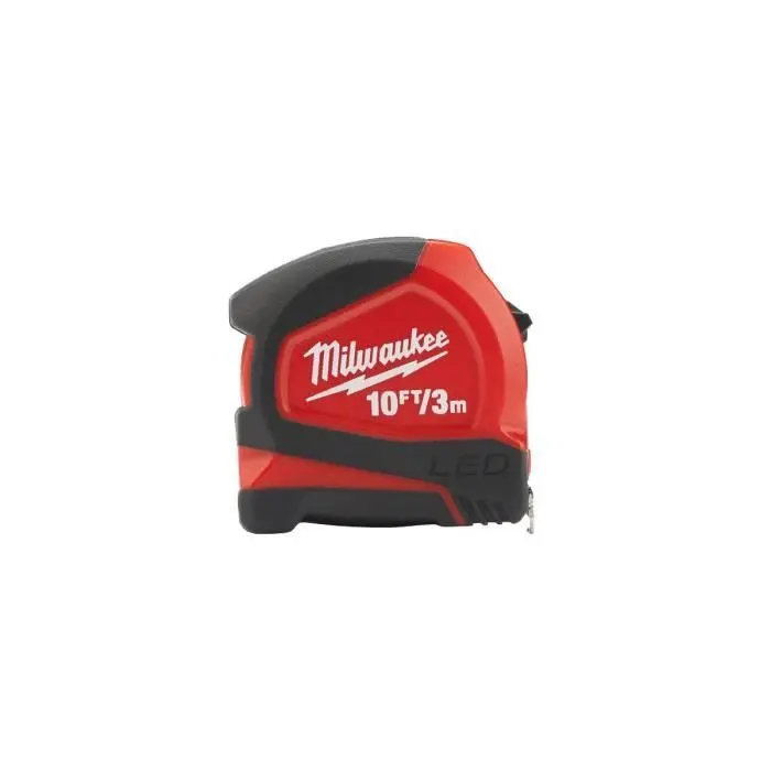 Profesional de Precisión Cinta métrica milwaukee de 3 m - compacta 12 mm 48226602