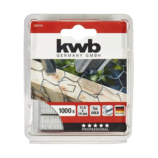 Grapas acero 053-c 14 mm 1000 uds einhell