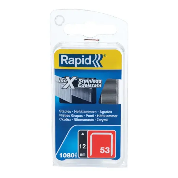 Grapas Rapid Nº 53 / 12 mm 1080 uds