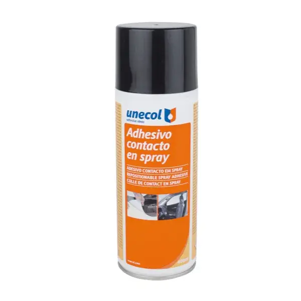 Adhesivo contacto en spray 400 ml unecol