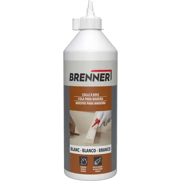 Adhesivo para madera blanco 750 ml Brenner Brenner_logo
