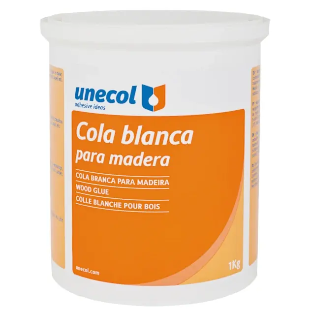 Cola blanca para madera bond 1 kg gymcol unecol