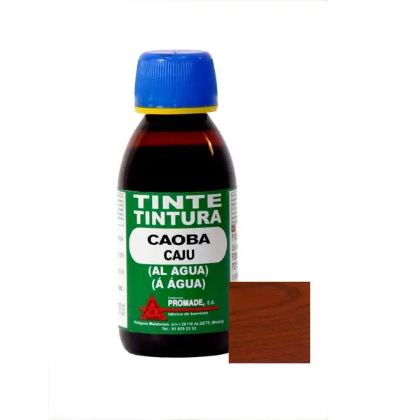 Tinte al agua caoba 125 ml