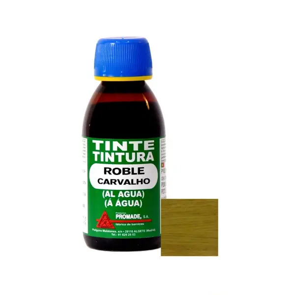 Tinte al agua roble 125 ml