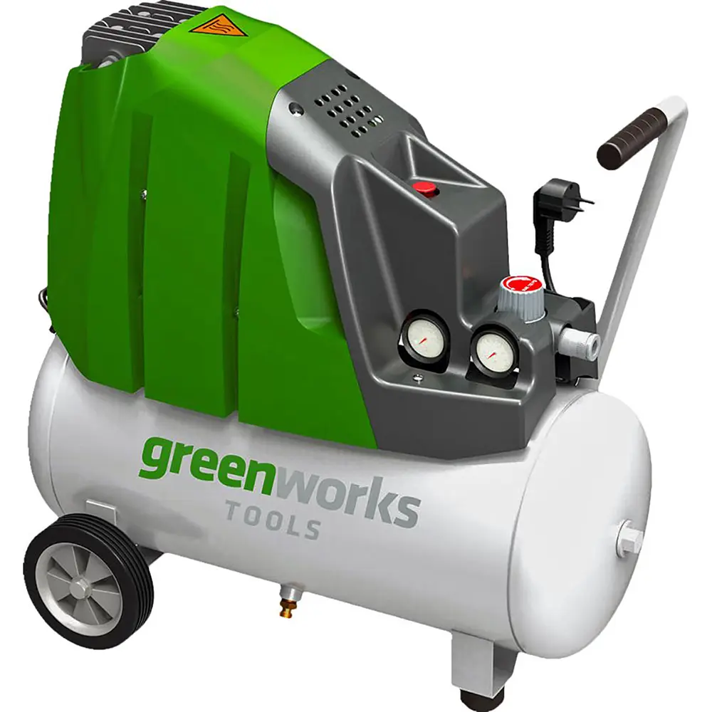 Compresor Greenworks GAC24L 230 V 24 L