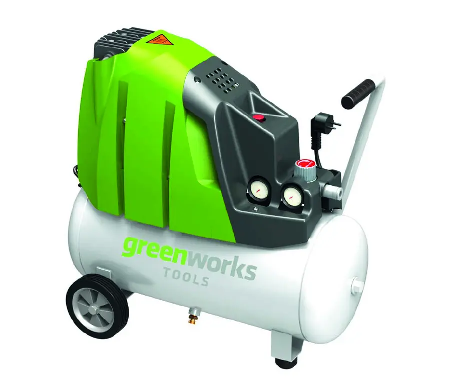 Compresor Greenworks de 24 L GAC24L