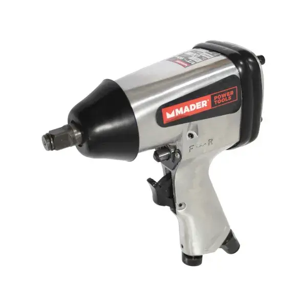 Llave de impacto neumática 1/2 con accesorios Mader