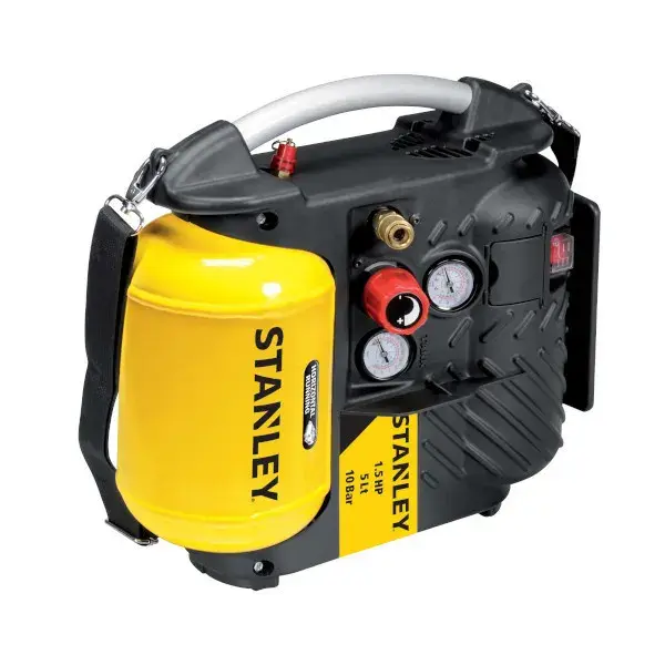 Compresor 5 l 1,5 hp airboss stanley