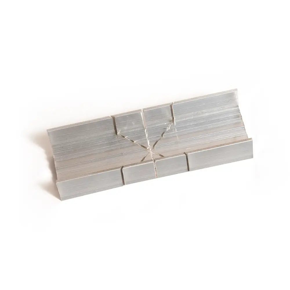 Acero Galvanizado Caja de ingletes metálica para cortes angulados