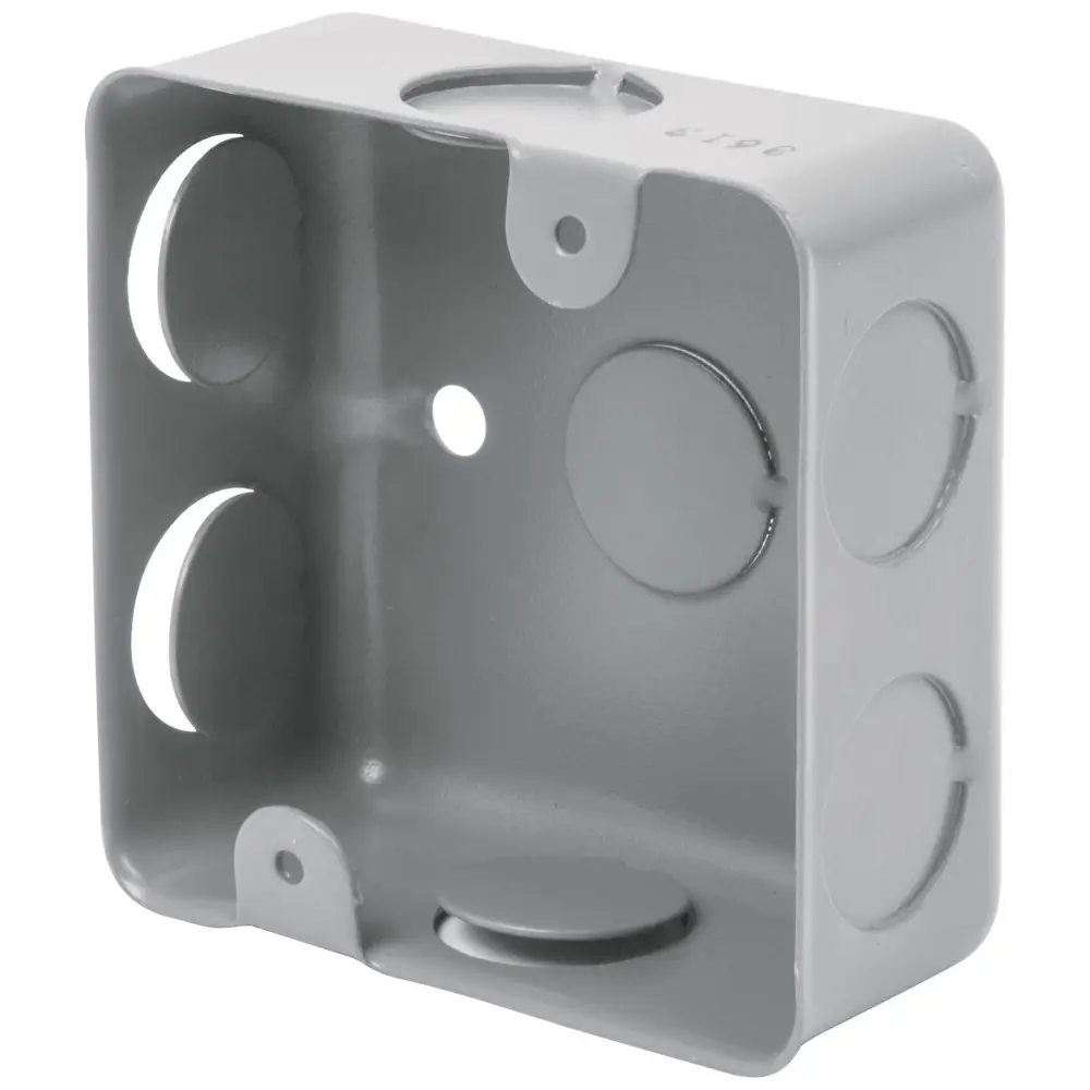 Curva para Conduit Caja de acero cuadrada 3x3", económica, Volteck