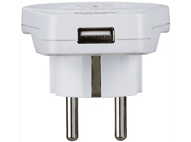 HAMA Adaptateur de voyage Type E et F Europe (00223475) Adaptateur de voyage