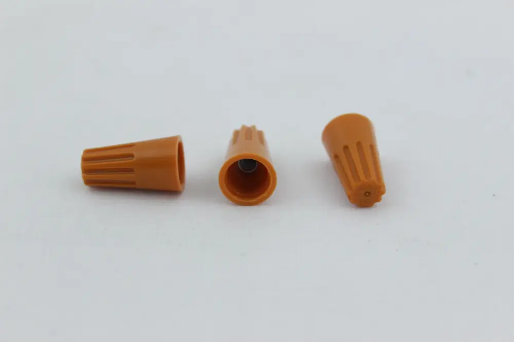 CONECTOR T RESORTE 22-18AWG NARANJA EBC X UNIDAD