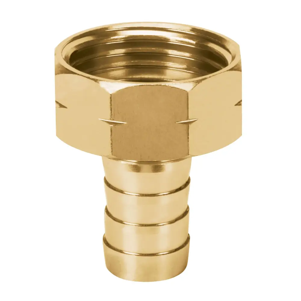 Conector sencillo de aluminio 1/2', hembra