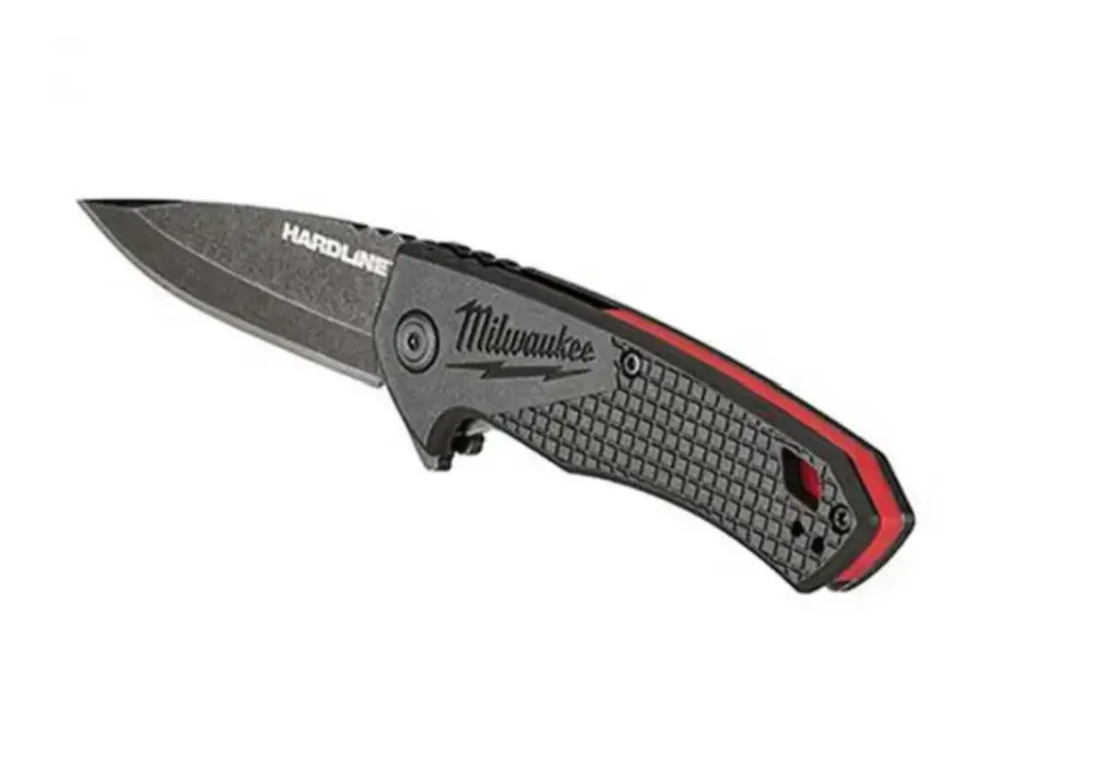 Herramienta de corte de bolsillo con cuchilla lisa HARDLINE™ de 2.5" 48-22-1997