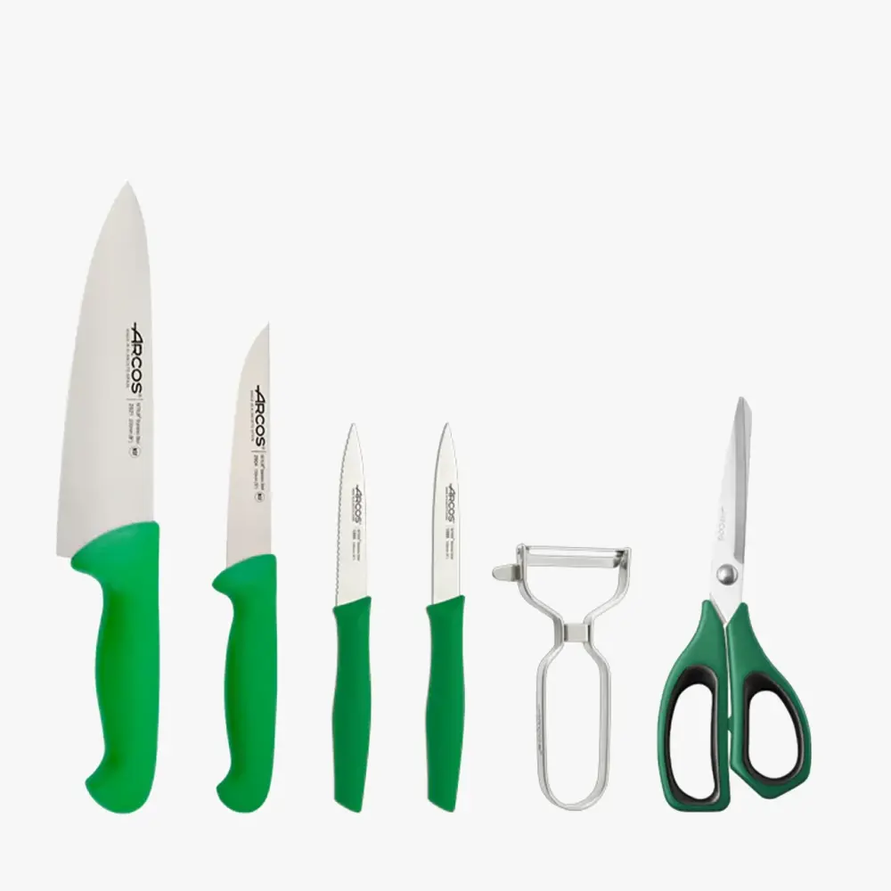 Knife Set, Paring Knives, Peeler, and Scissors Set