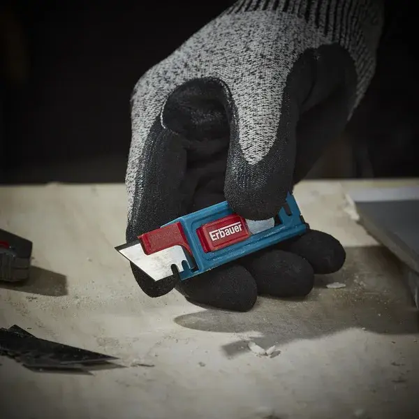 Pack hojas cúter 18 mm Erbauer 10 uds