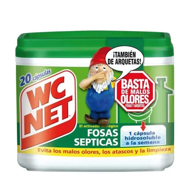Wc net fosas sépticas 20 bolsitas wc_net