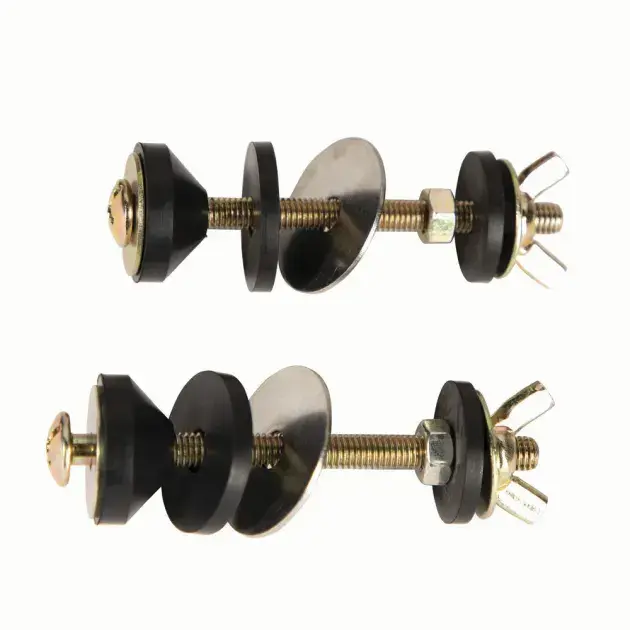 Tornillos taza/cisterna 80 mm flomasta