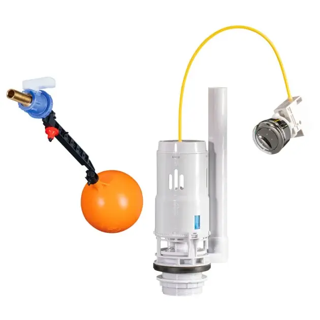 Uso juegos mecanismo lateral doble cable y bola flomasta