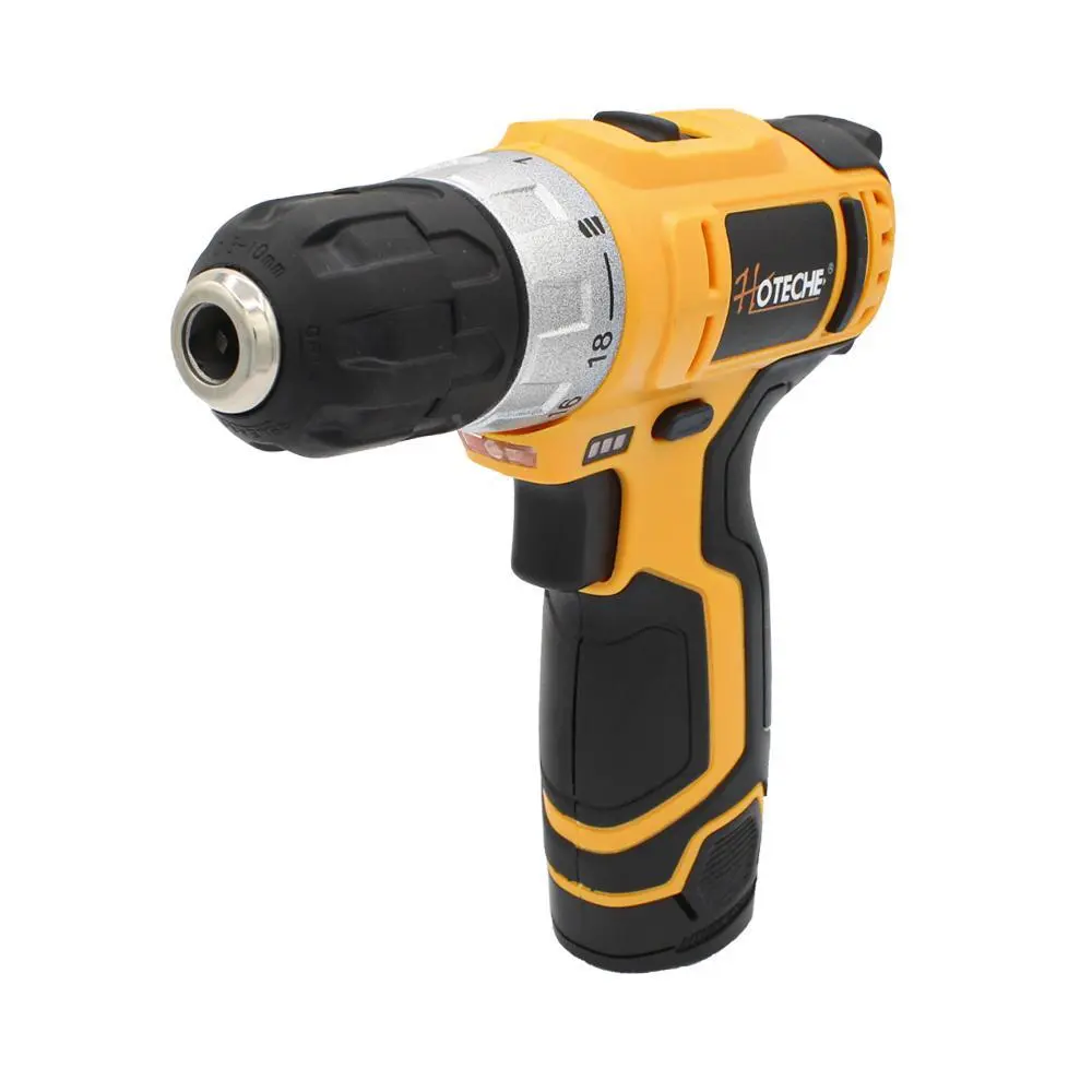 Atornillador 12v 240w c/bateria 8-10mm Hoteche