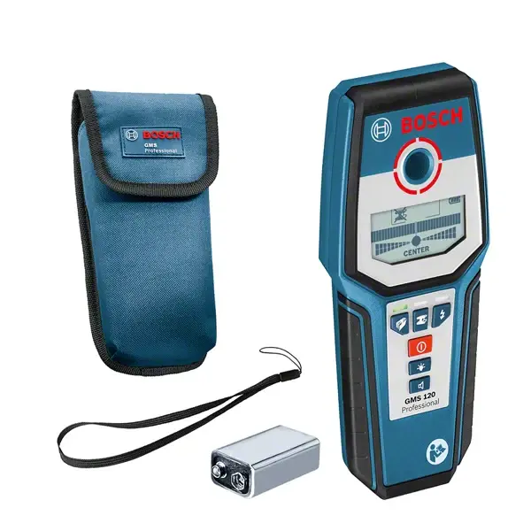 Detector Materiales y Cables GMS 120 con Funda Protectora