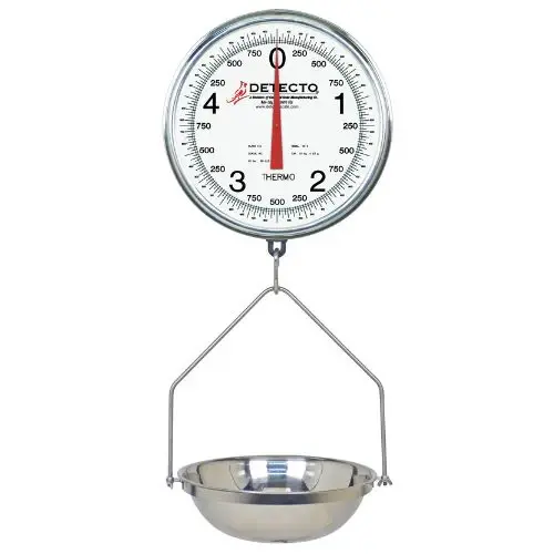 Stainless Steel Dual Hanging Dial Scale Detecto T3530KG