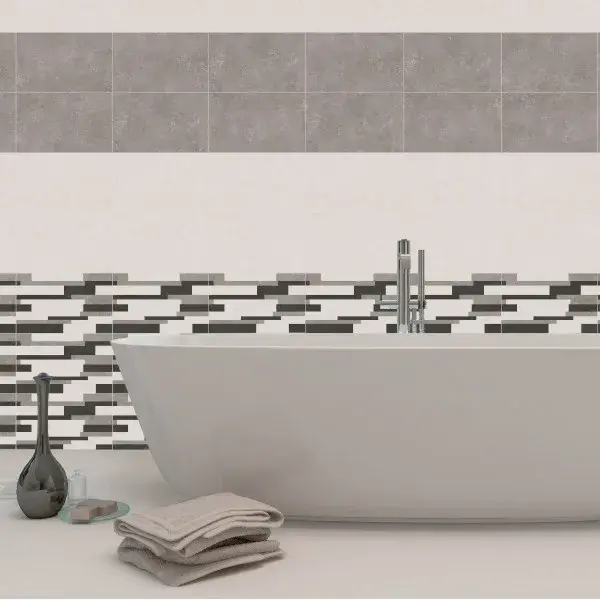 Azulejo Caliste gris claro 25x40 cm