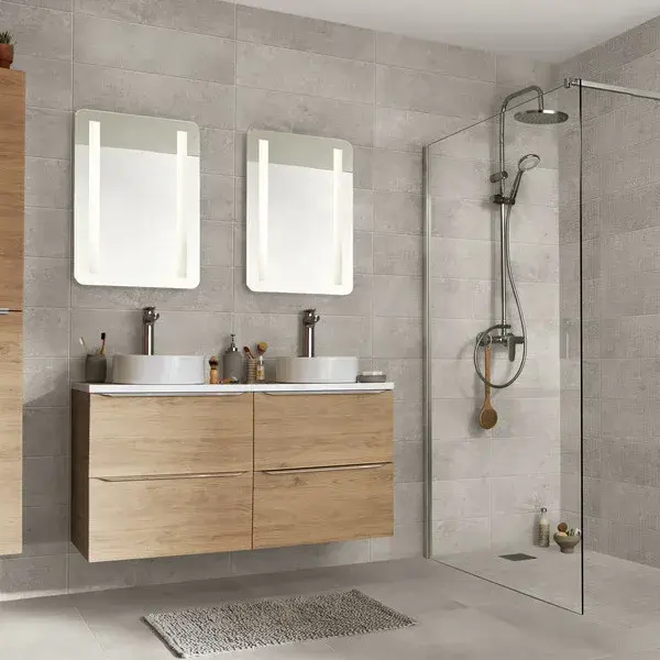 Azulejo metal 20x60 cm