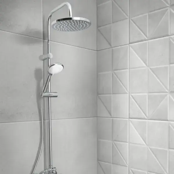 Azulejo smooth gris decor 30x60 cm