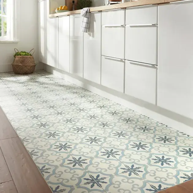 Pavimento porcelánico hydrolic flower 20x20 cm colours