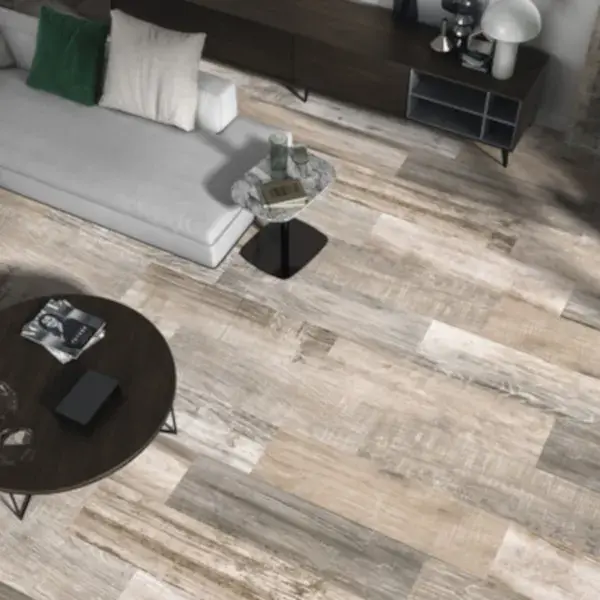 Pavimento porcelánico Clizy gris 24x88x0,8 cm goodhome