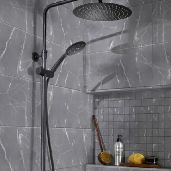 Azulejo elegance marble silver 20x60 cm