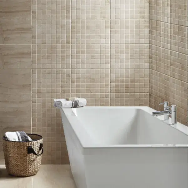 Azulejo mosaico travertine colours