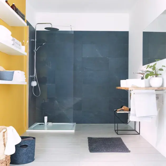 Pavimento porcelánico Slate gris 30x60 cm colours