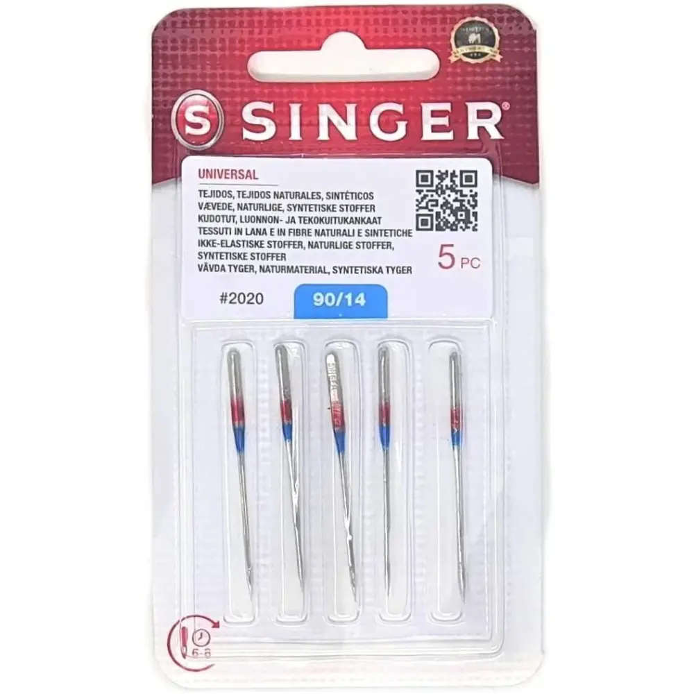 Agujas Singer 2020 90/14 con Control Inteligente
