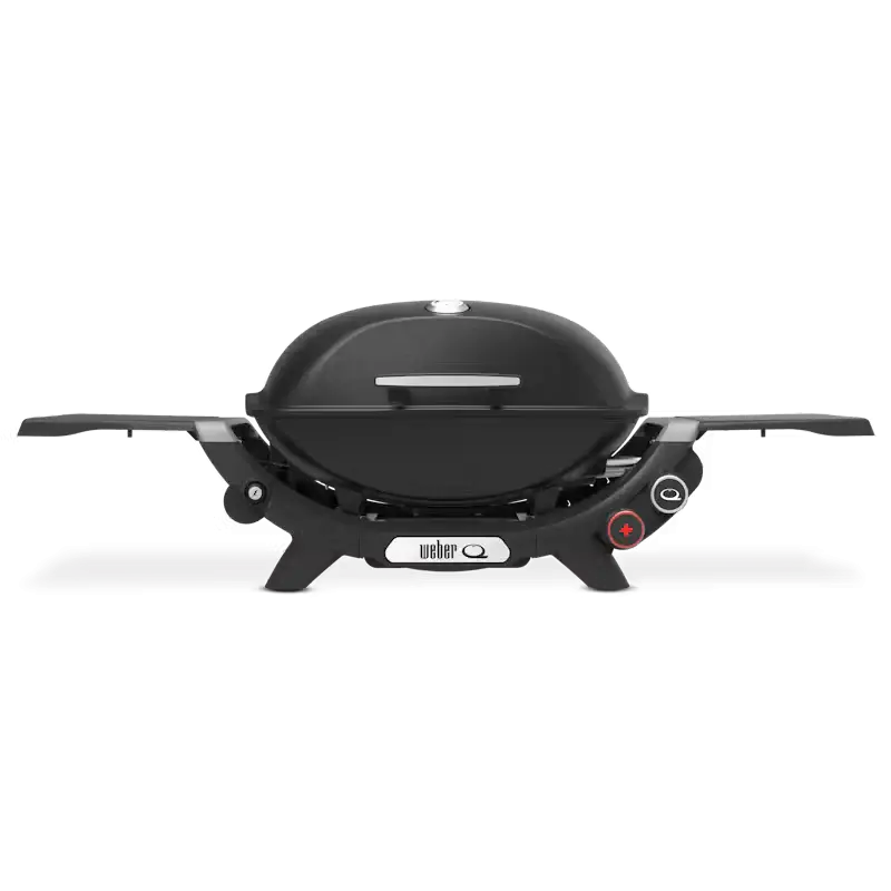 Asador de gas Weber Q 2800N+ negro Set de 2 Piezas