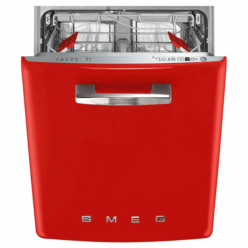 Cafetera de Goteo Lavavajillas integrable Smeg STFABRD3 Rojo 60 cm