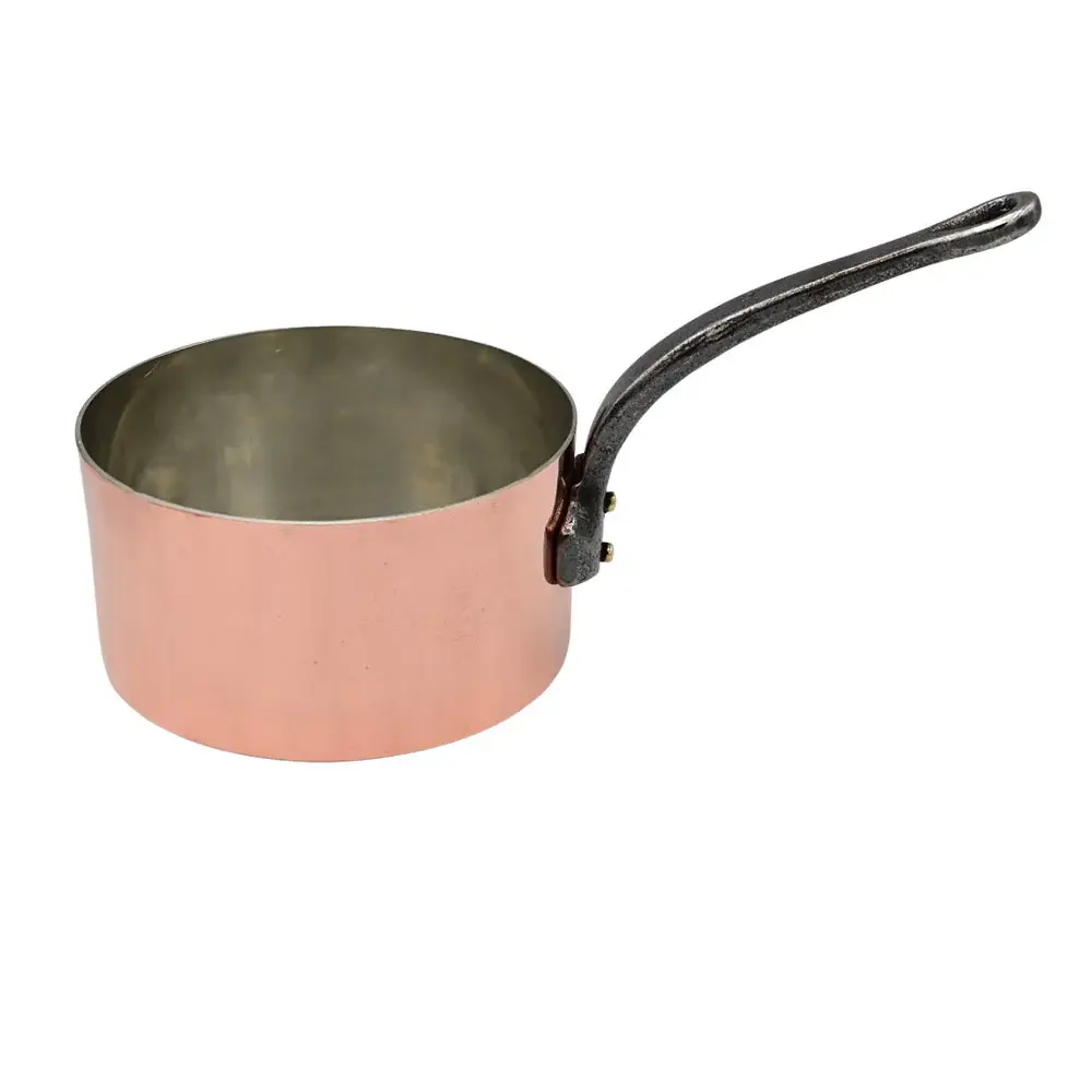 Casserole Cuivre Etamée 14 cm - ATELIER DU CUIVRE