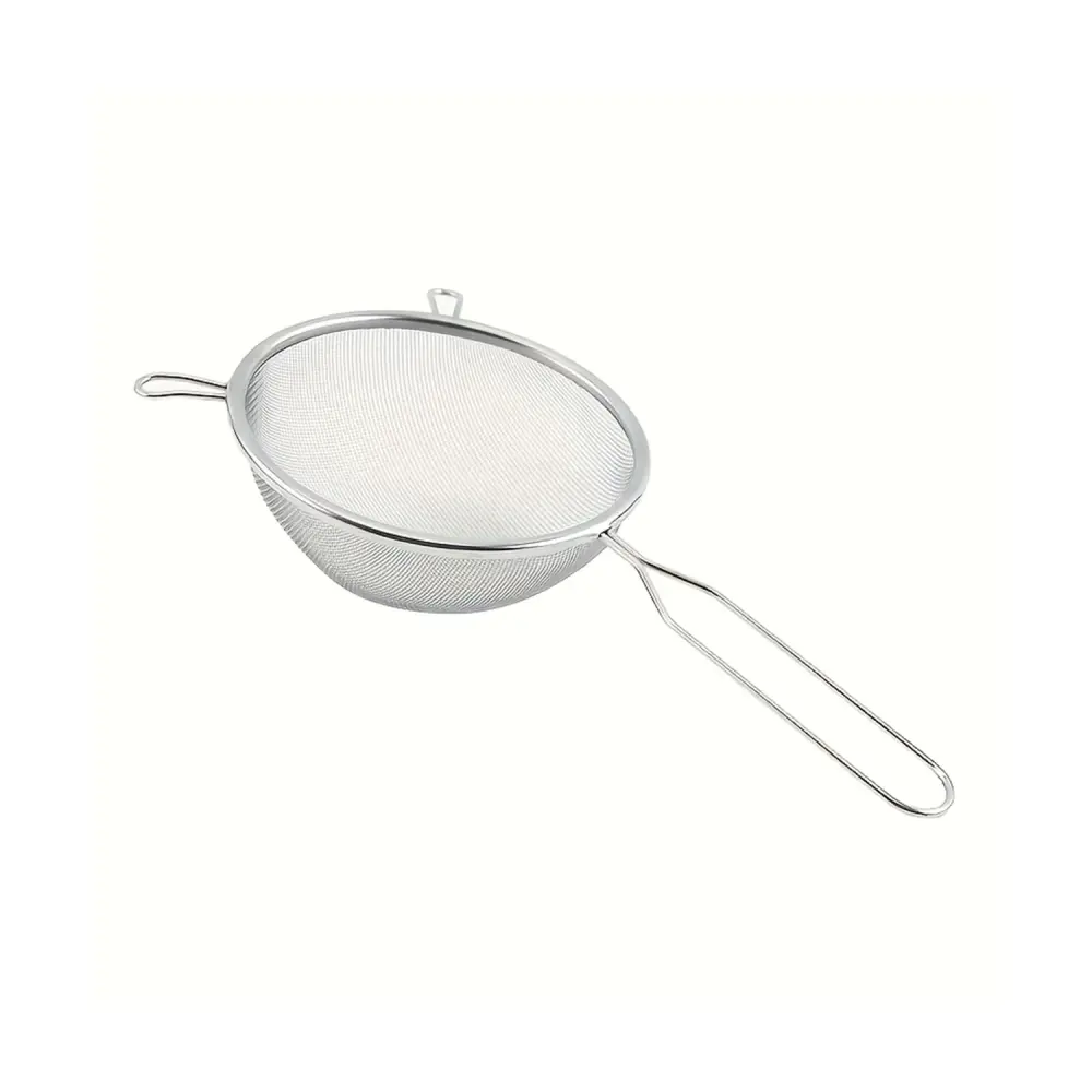 Certificado +++ Colador Malla Fina 14 cm Acero Inoxidable
