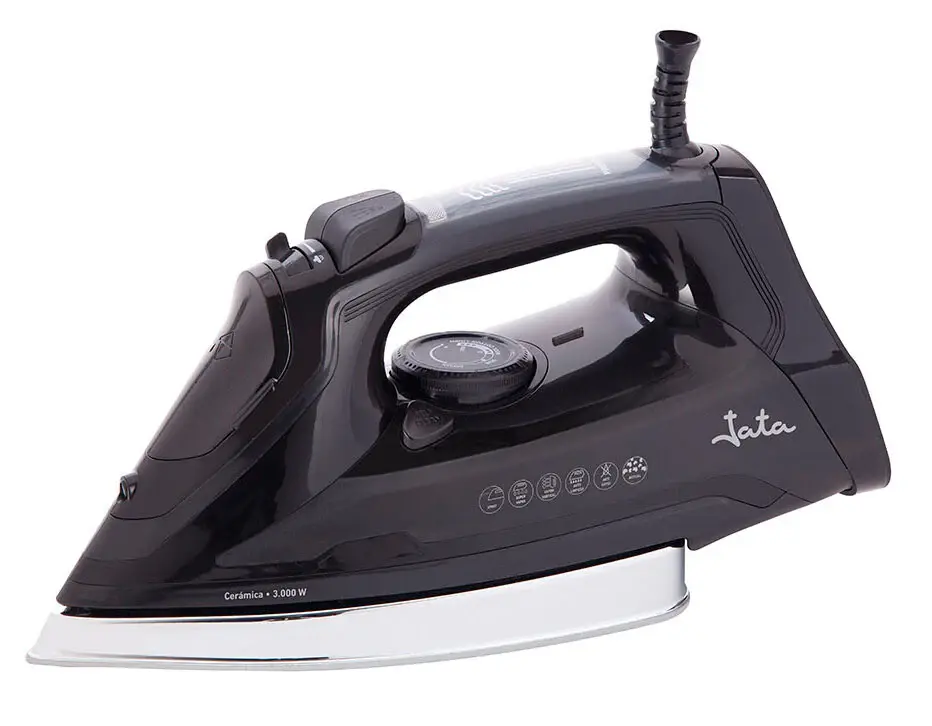 Certificado +++ PL622C PLANCHA VAPOR SUELA CERAMICA 3000W JATA