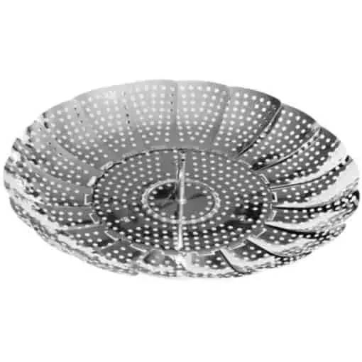 Cestillo vaporizador 24 cm - acero inox con Función de Vapor