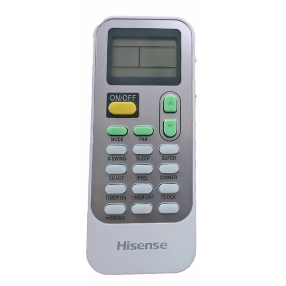 Control remoto del aire acondicionado Hisense DG11J106 para Cocinas Pequeñas