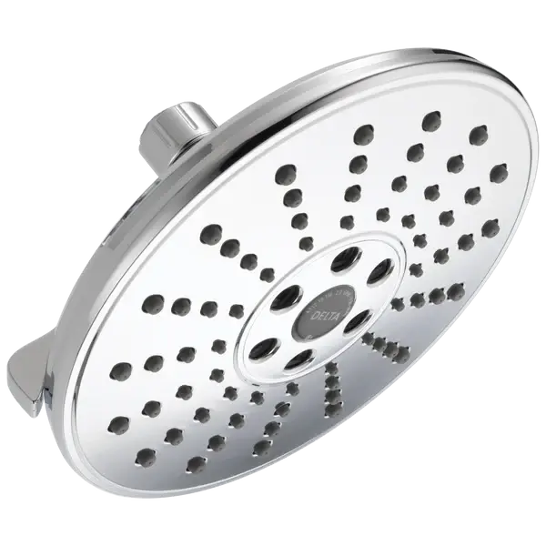 Ducha Fija Redonda 3 Funciones - Delta H2Okinetic Set de 2 Piezas