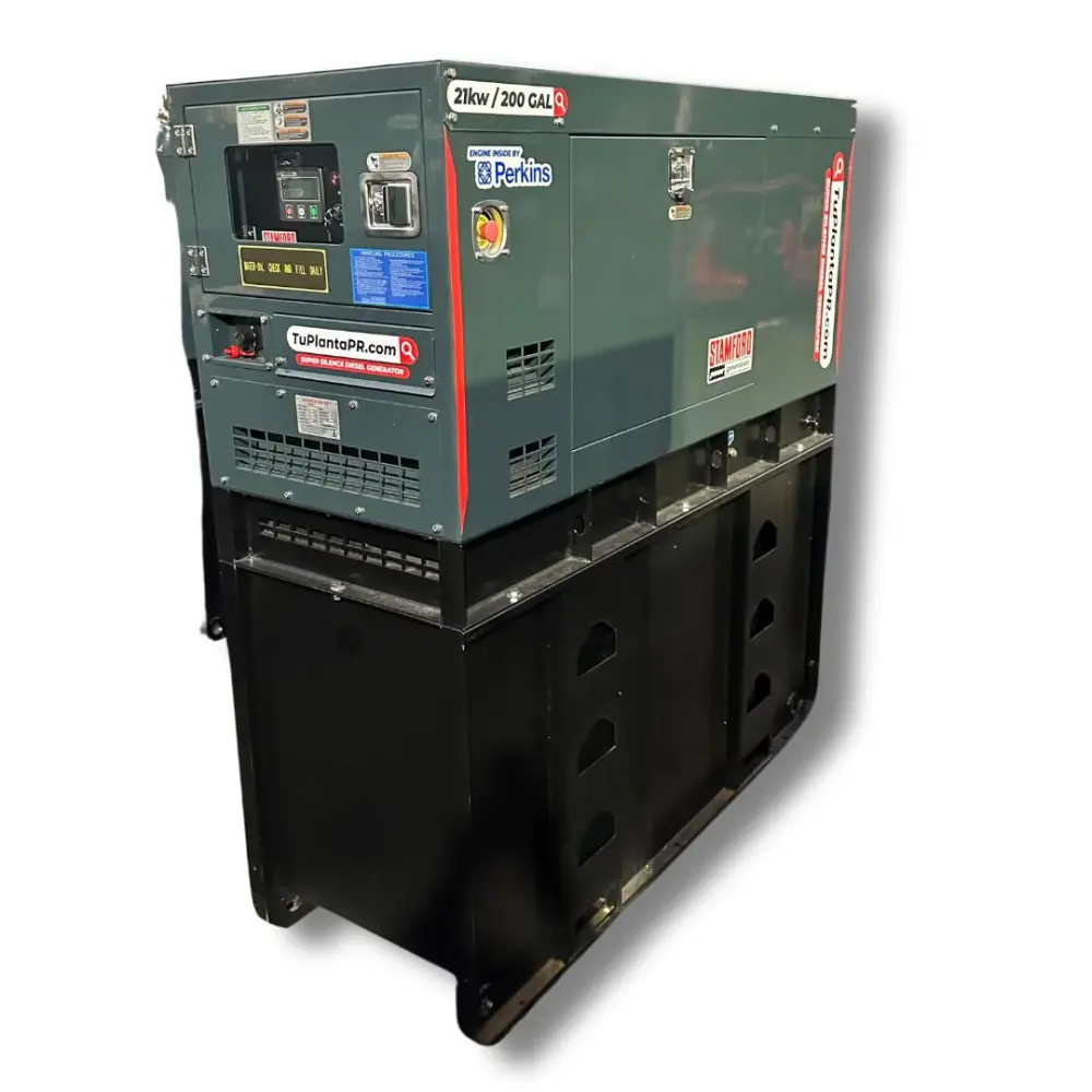 GENERADOR Perkins PK-21 DIESEL | 200 galones para Uso Doméstico Intensivo