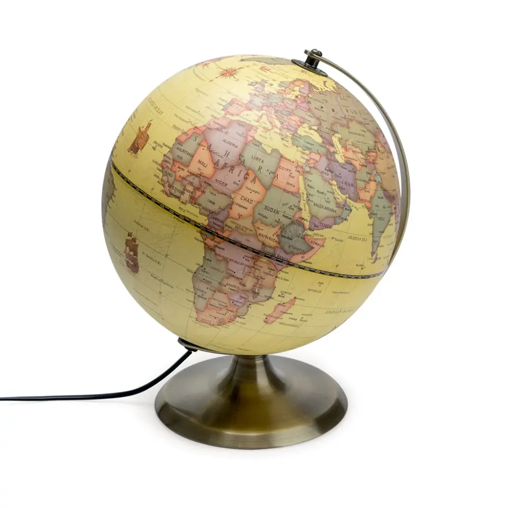 Globo Terráqueo con luz 23cm con Control Inteligente
